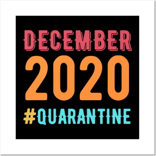 Quarantined Christmas December 2020 Posters and Art